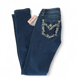 NWT Miss Me Y2K Embellished Blue Jeans